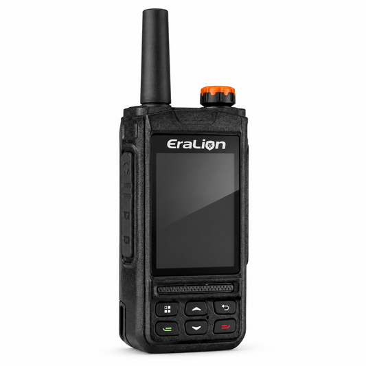 EraLion Large-Screen 4G LTE PoC Radio with 2500mAh Battery 2-Pack