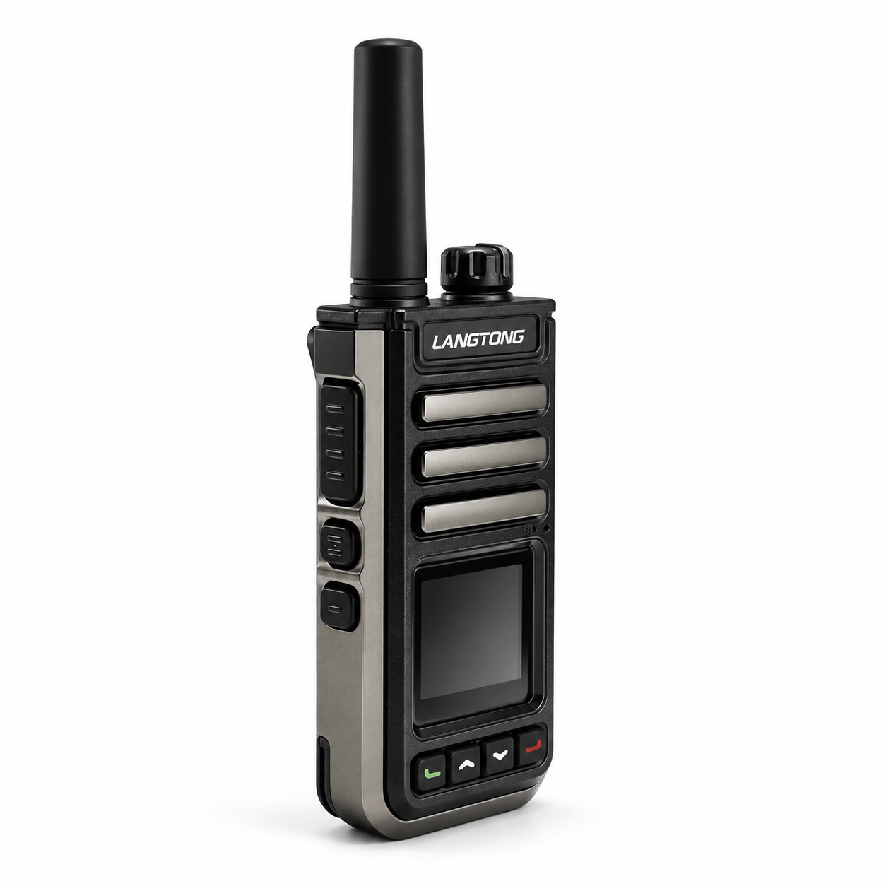 EraLion AT-268 rugged 4G LTE PTT radio angled side view